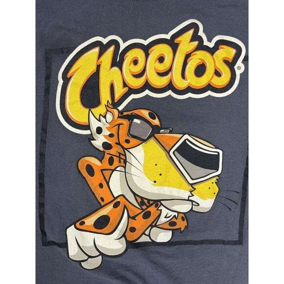 Cheetos Chester Cheetah Graphic T-shirt Women Medium Gray - Picture 2 of 5